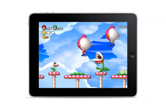 誰もがiPadでマリオをリリースしたい