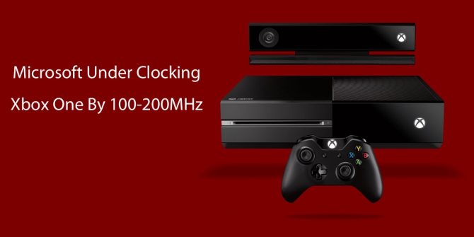 XBOX ONE、クロックダウンか