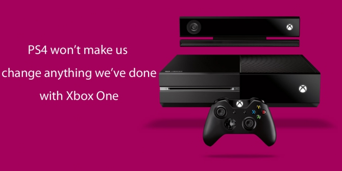 PS4がどうであれXBOX ONEの方針に変更はない