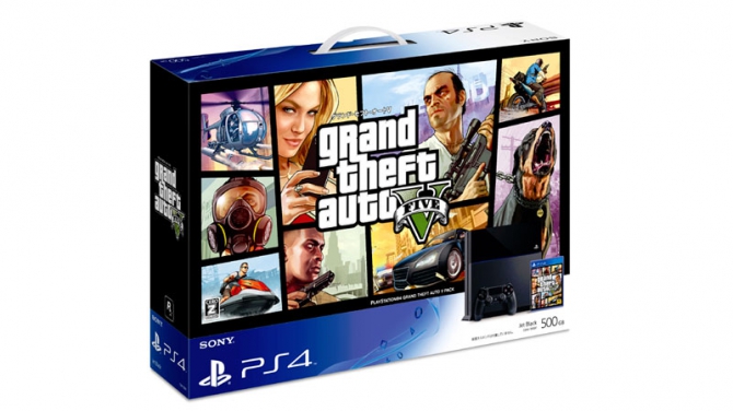 PS4同梱版『GTAV(グランド・セフト・オートV)』の日本国内発売日が決定