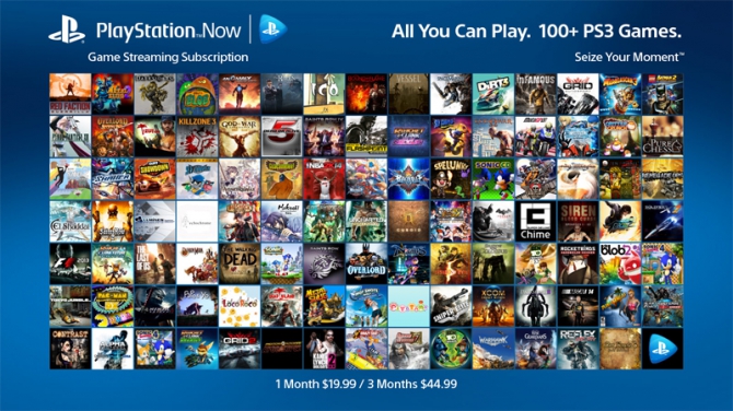 プレイステーションナウが2015年1月13日に北米で開始